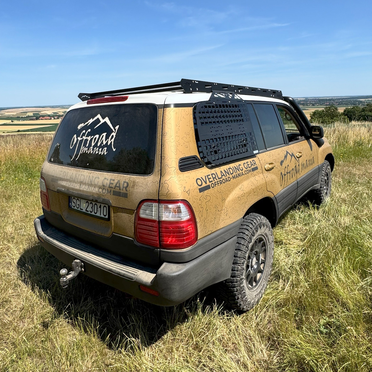 Externe Molle-Platte für Toyota Land Cruiser 100 / Lexus LX 470