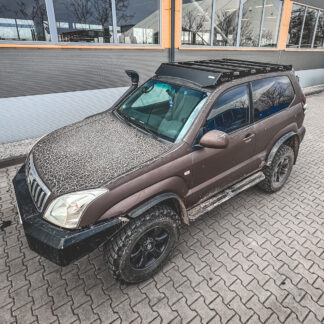 Aluminum roof rack for Toyota Land Cruiser 125 3d